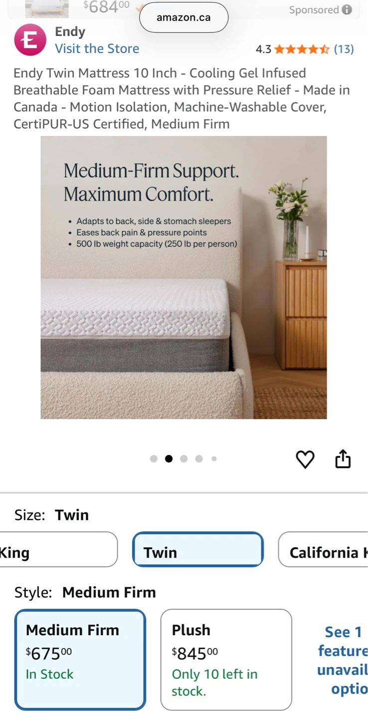 ENDY Mattress - photo 3