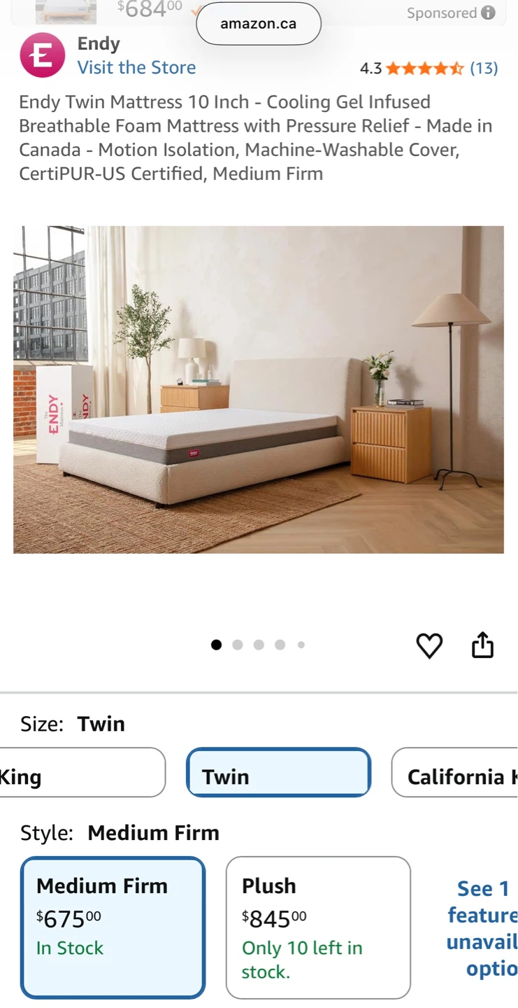 ENDY Mattress - photo 4