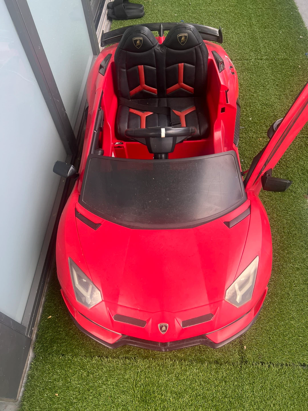 Ride-On Electric Car - Red