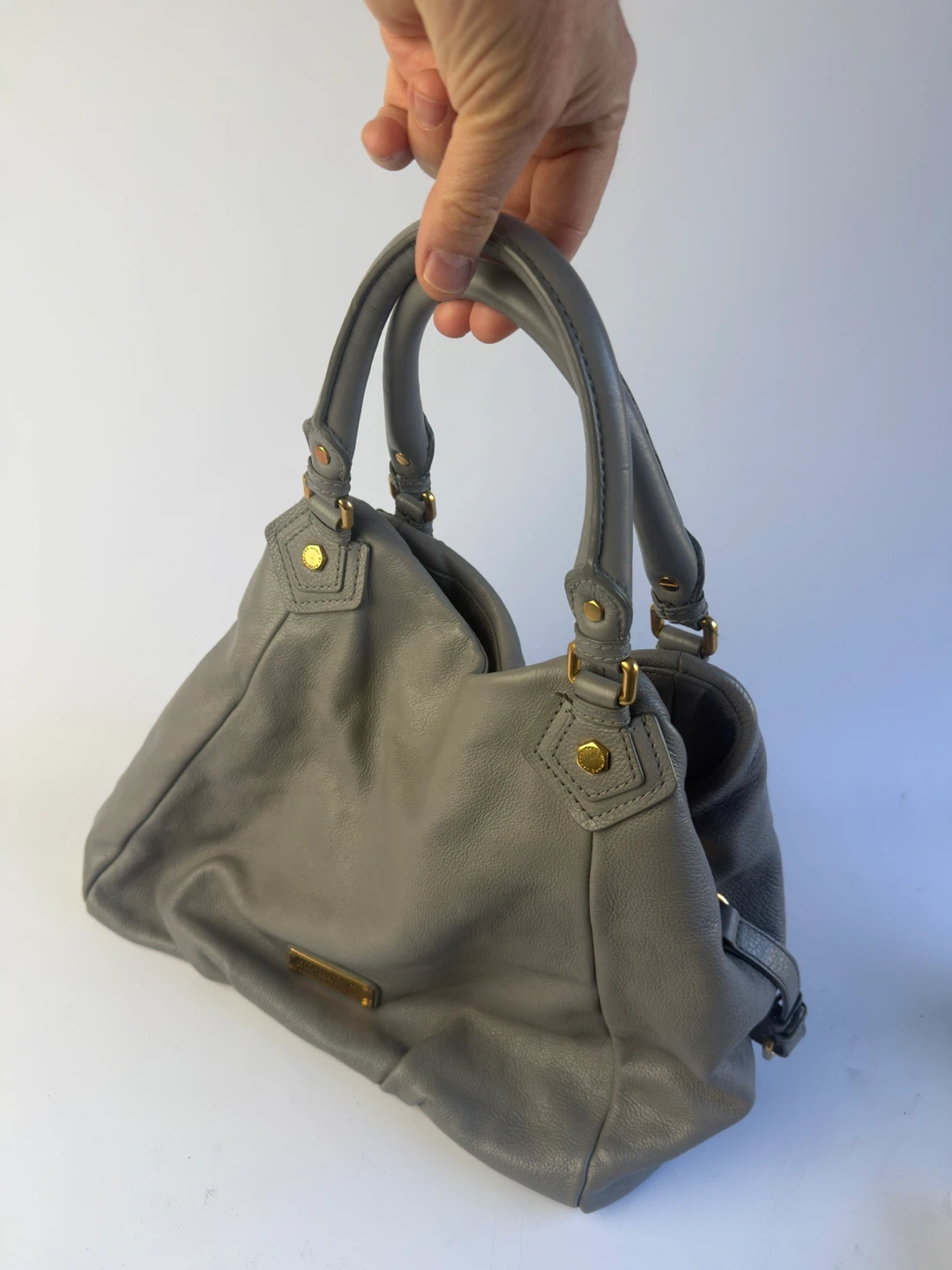 Marc by Marc Jacobs Standard Supply Grey Leather Tote Bag
