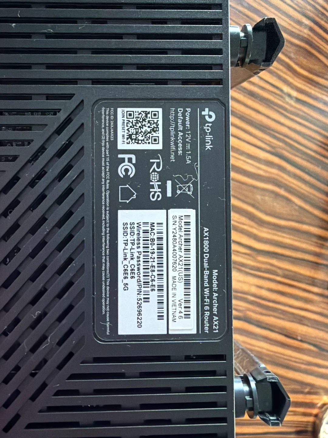 TP-Link Archer AX21 Dual-Band WiFi 6 Router - photo 2