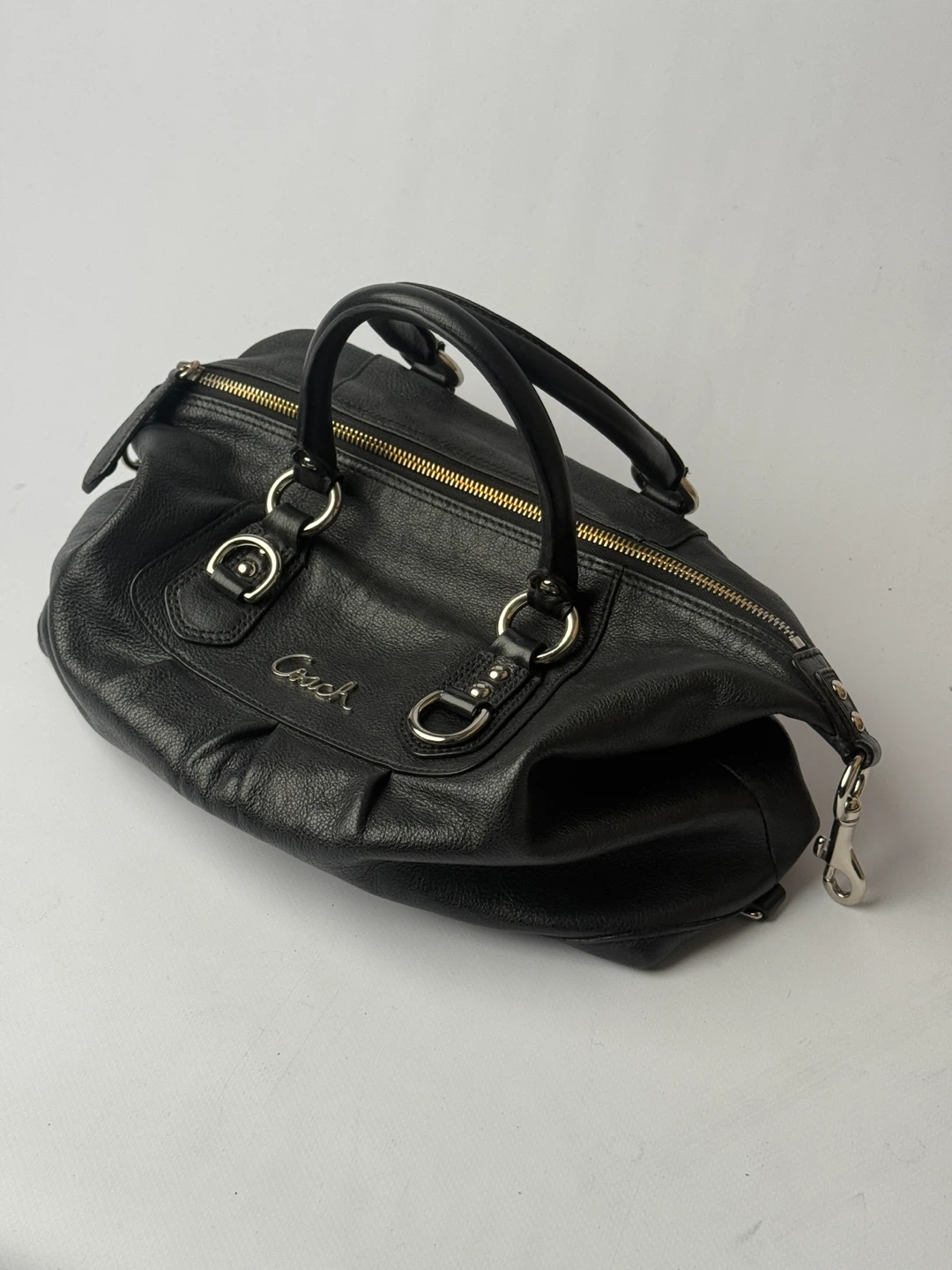 Coach Black Leather Handbag - photo 4