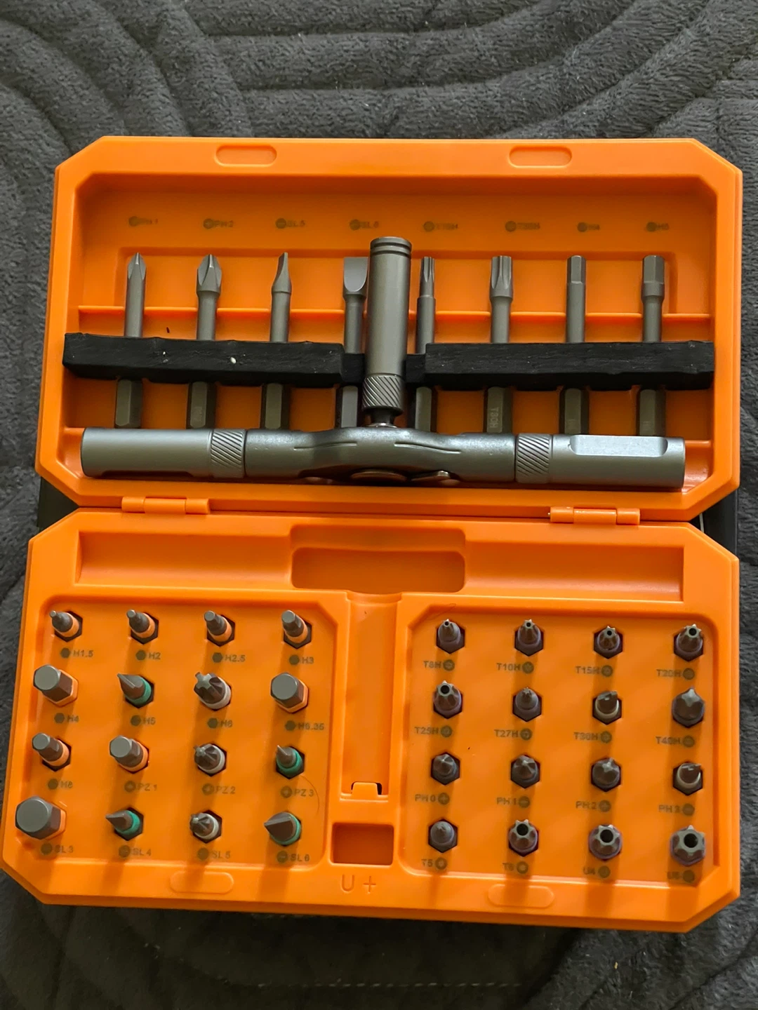 42 in 1 Ratchet Magnetic Screwdriver Set with T Handle - photo 5