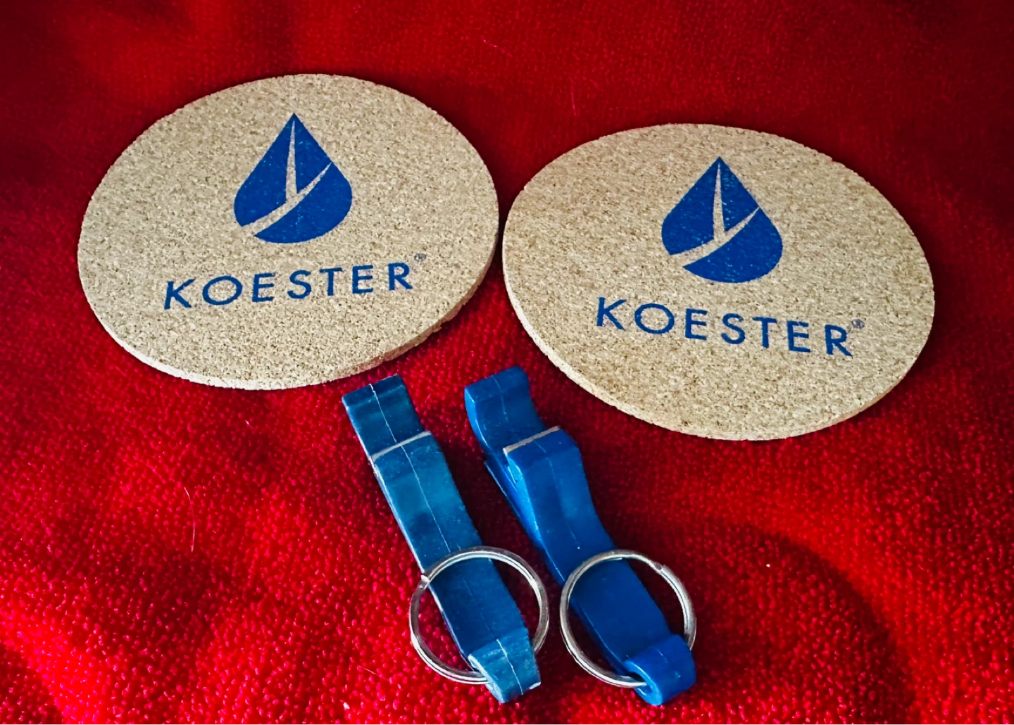 Koester Coasters and Bottle Openers Set