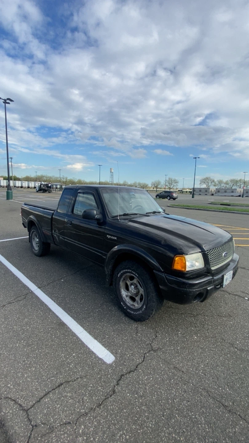 Black Ford Ranger Edge Pickup Truck - photo 2