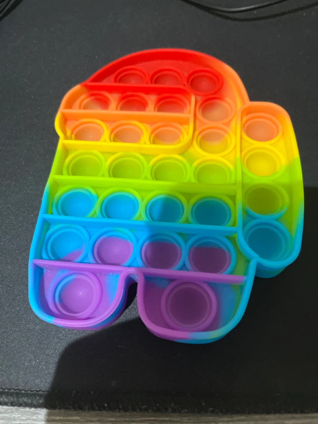 Rainbow Among Us Pop It Fidget Toy - photo 2