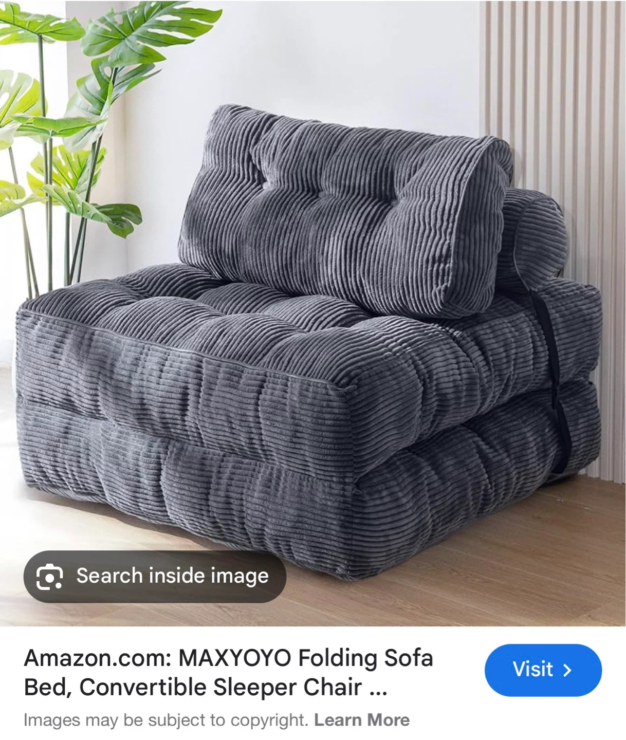 MAXYOYO Folding Sofa Bed