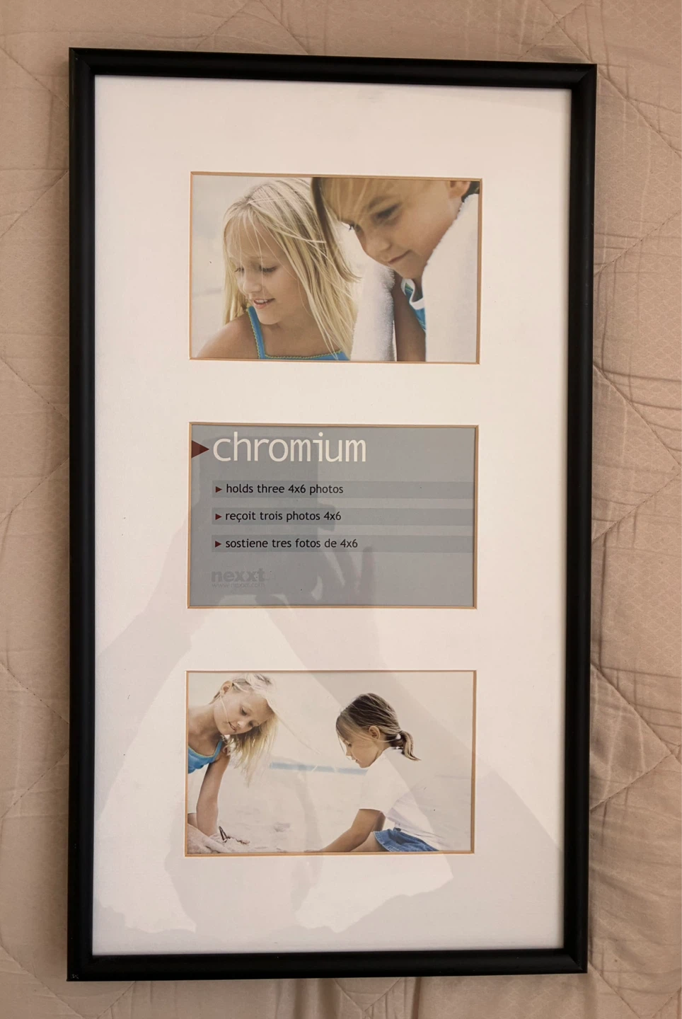 Photo Frame-holds 3 photos