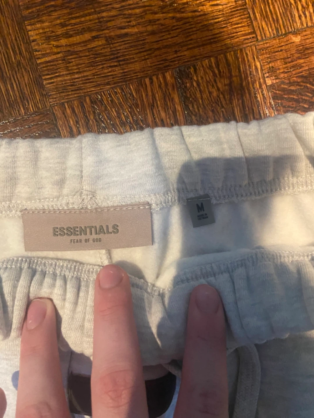 Essentials shorts light oat - photo 3