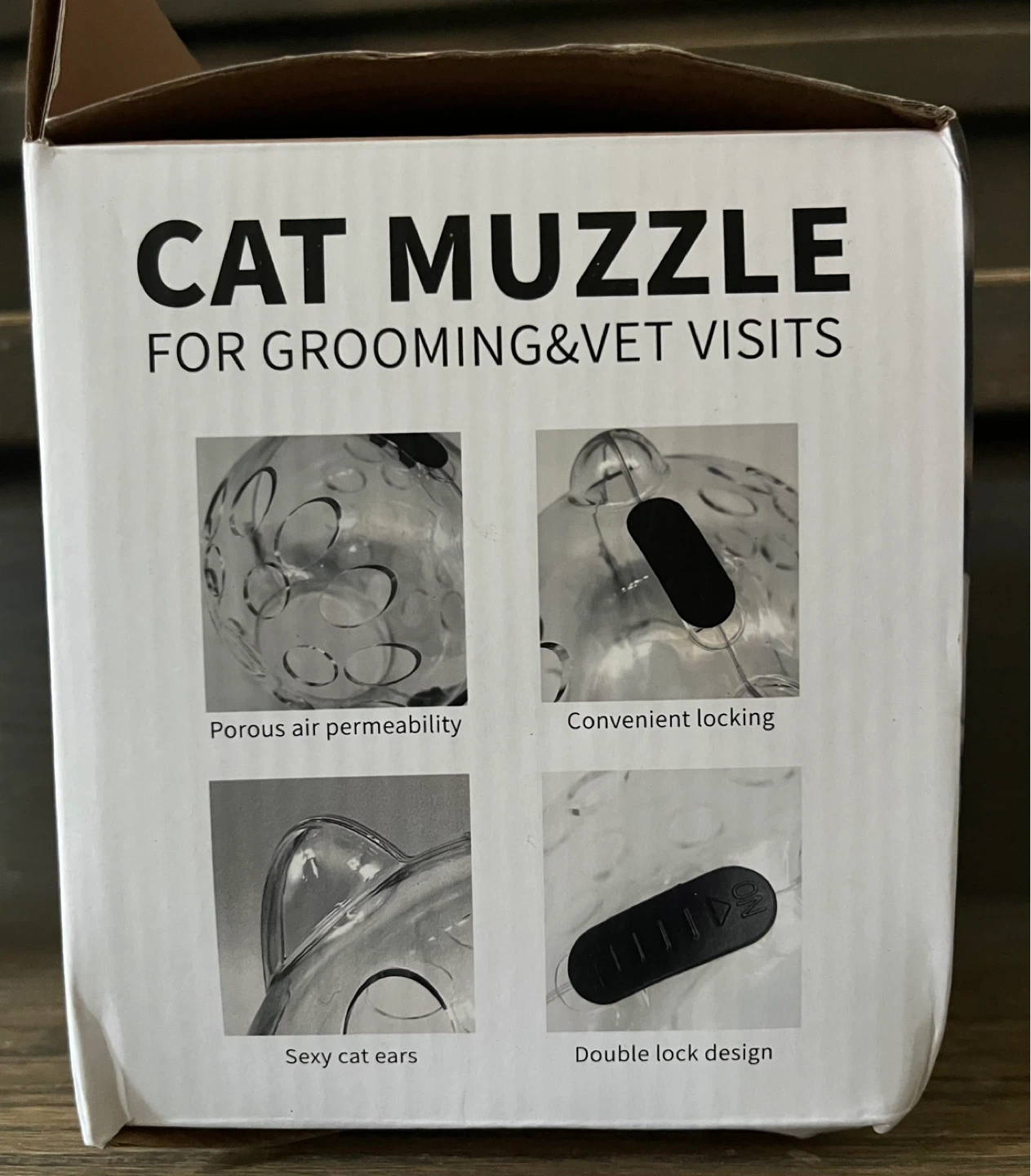 Cat Muzzle for Grooming & Vet Visits - photo 2