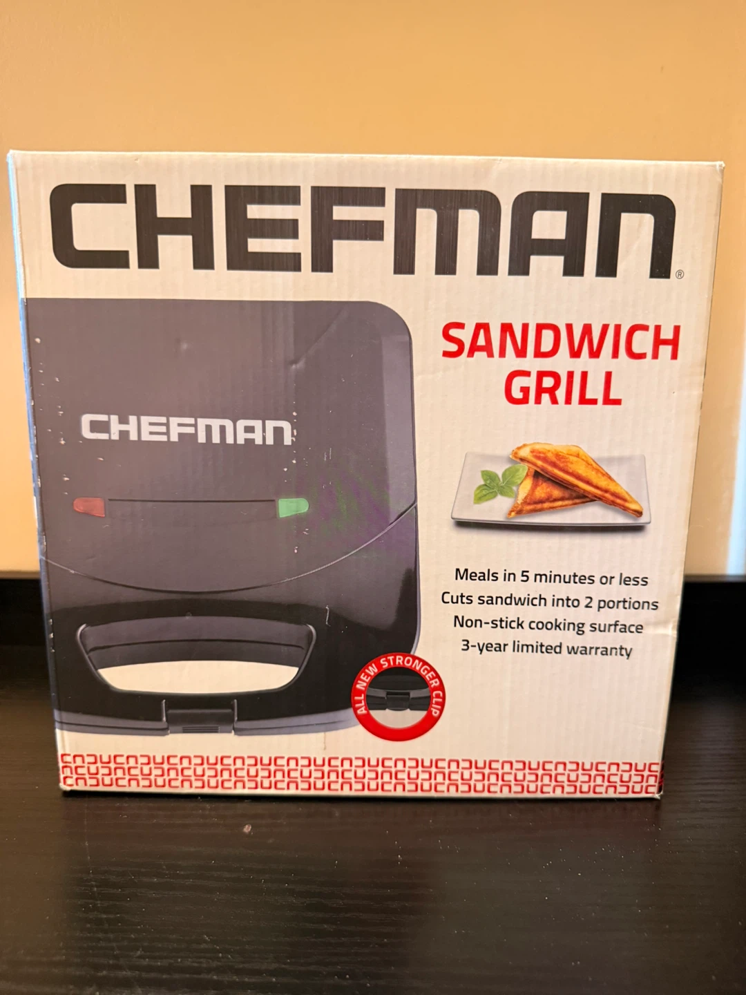 Brand New Chefman Sandwich Grill