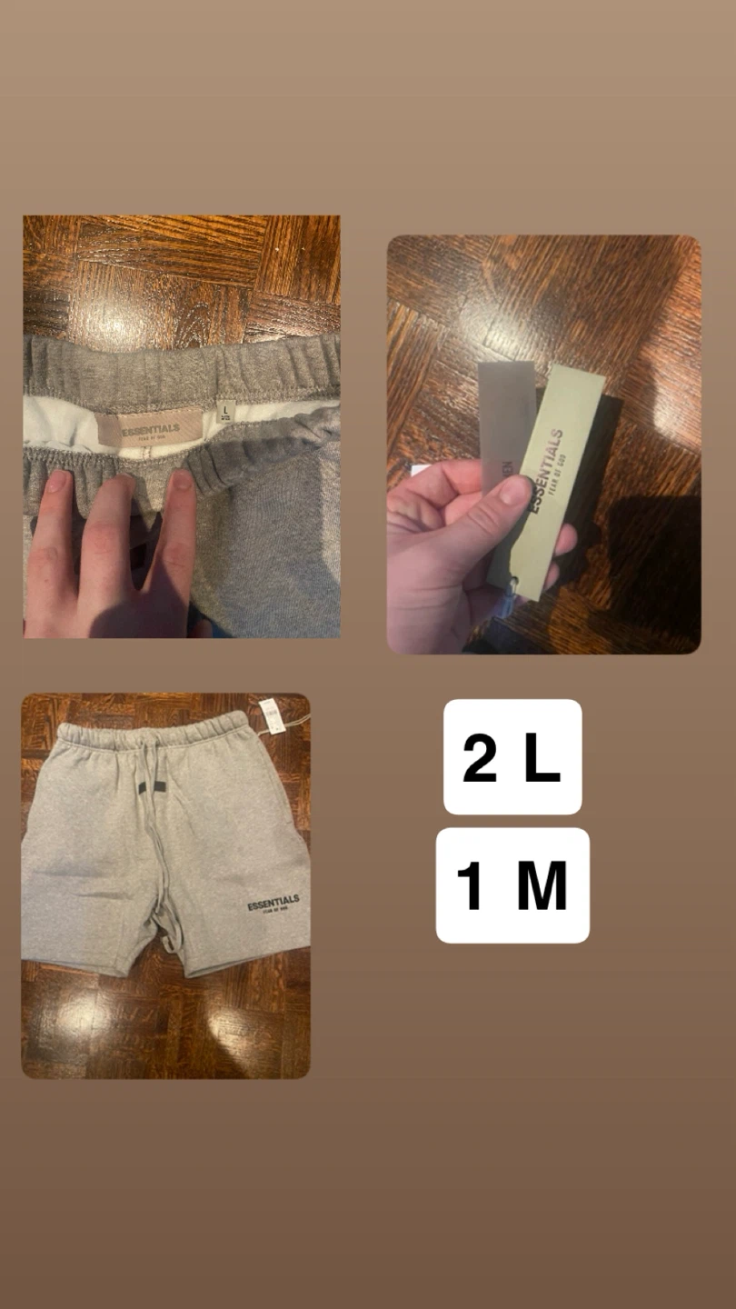 Essentials shorts Dark oat