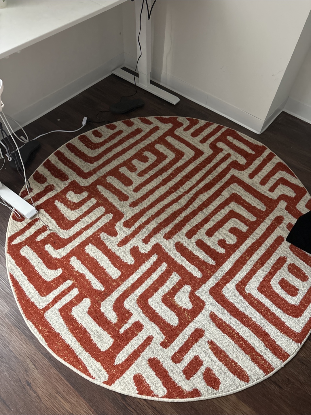2x Round Area Rug