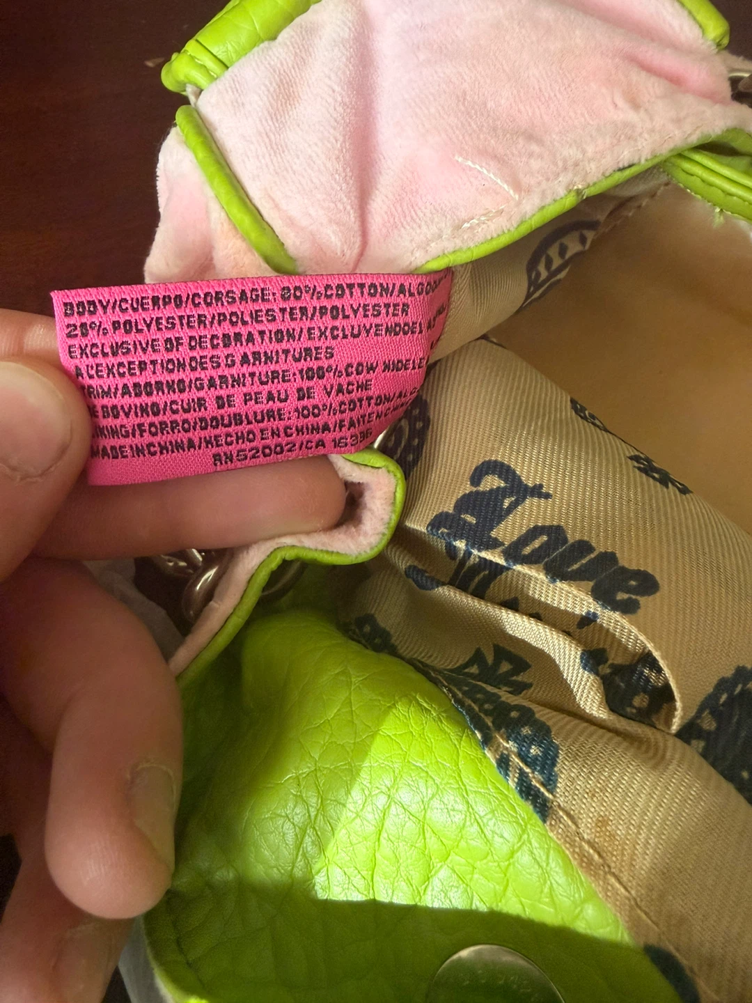 Juicy Couture Velour Handbag - photo 4