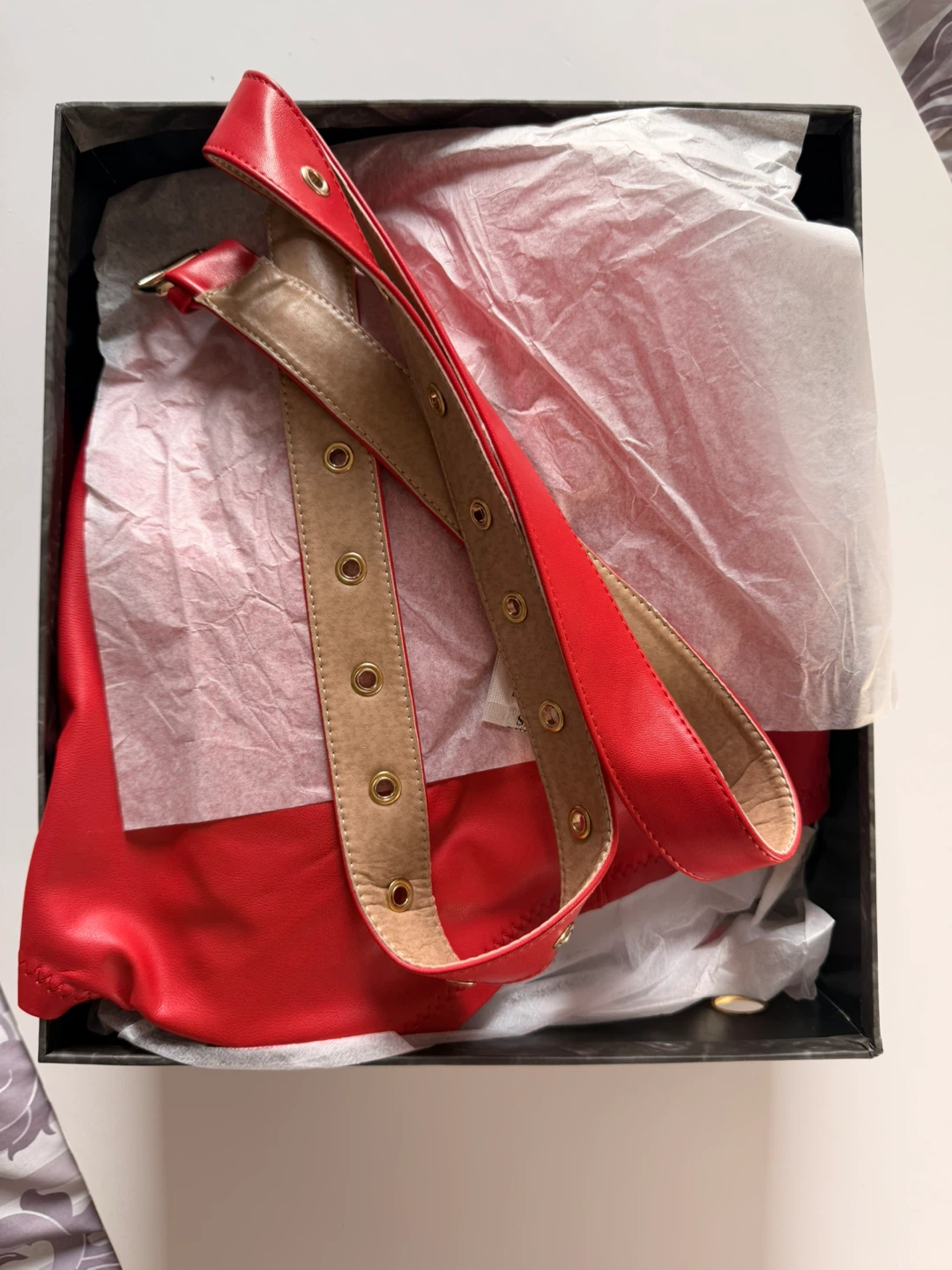 Azalea Wang Akira Red Stiletto Thigh-High Boots Size 11 - photo 2