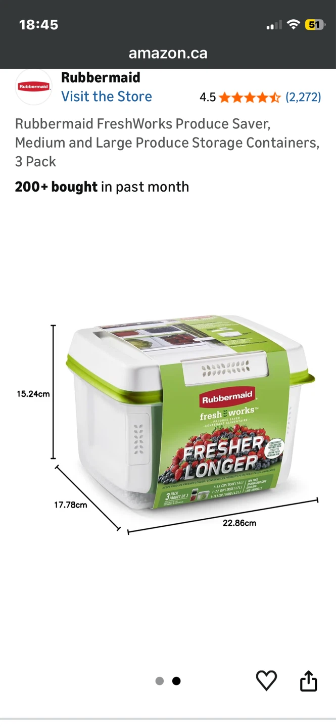 Rubbermaid FreshWorks Produce Saver Containers Set - photo 5