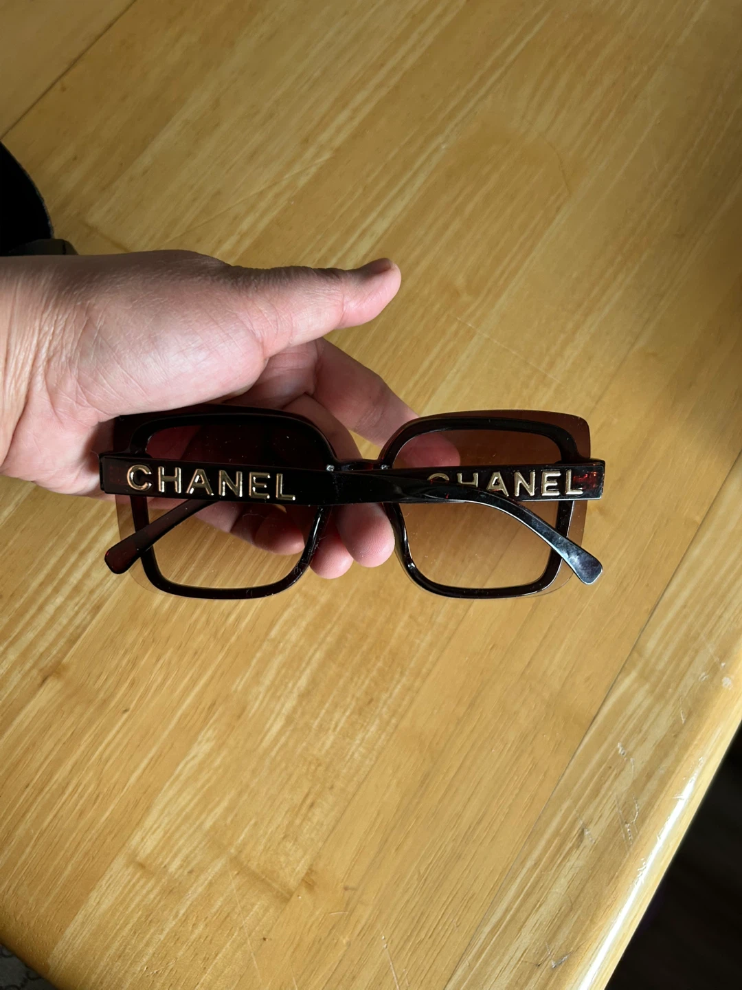 CHANEL Square Sunglasses with Case - photo 2
