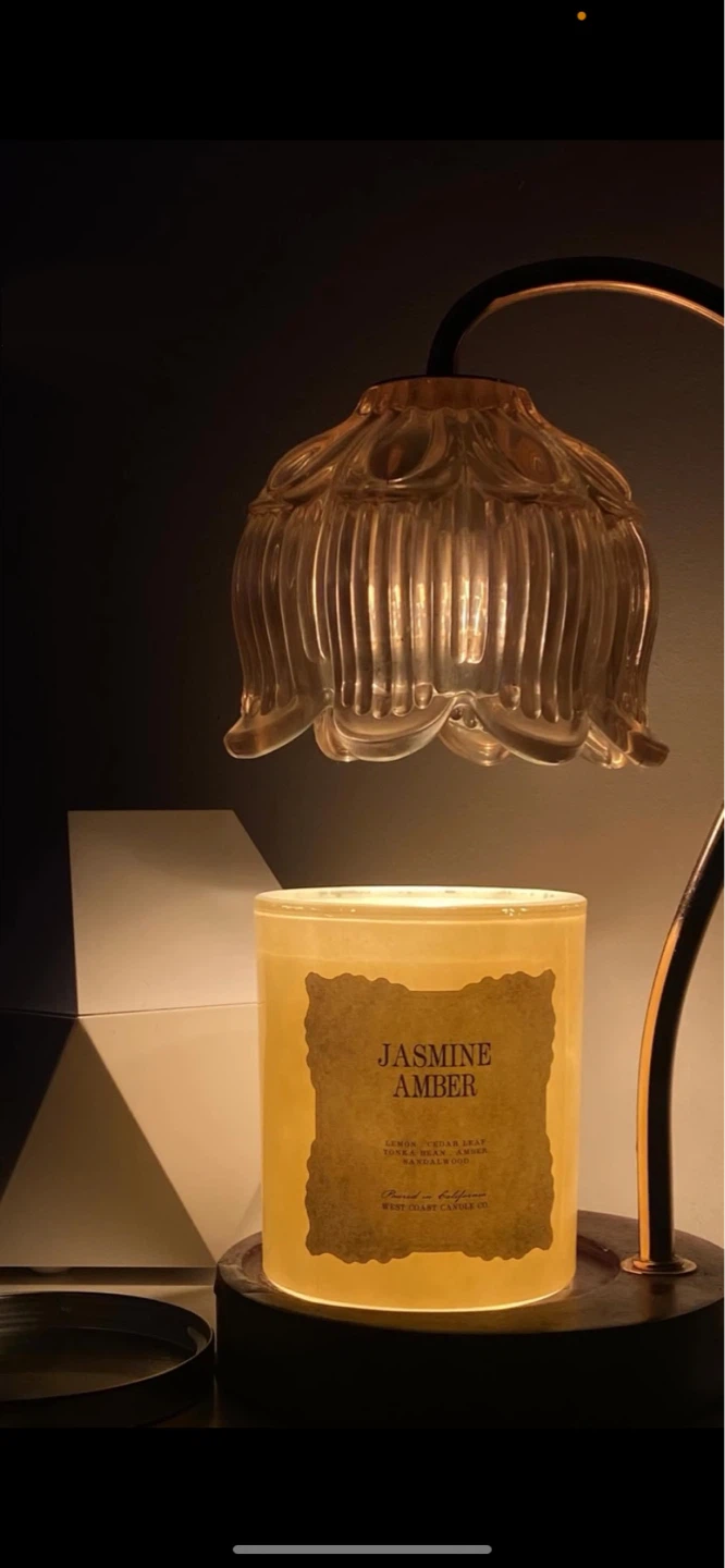Flower Candle Warmer Lamp
