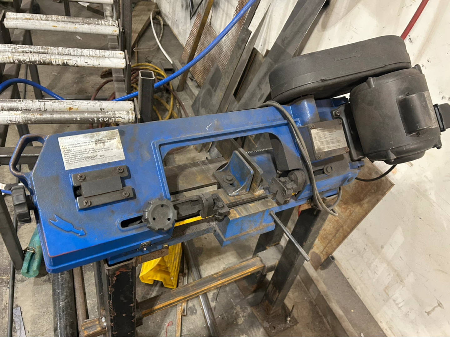 4"x6" Horizontal Vertical Metal Cutting Bandsaw