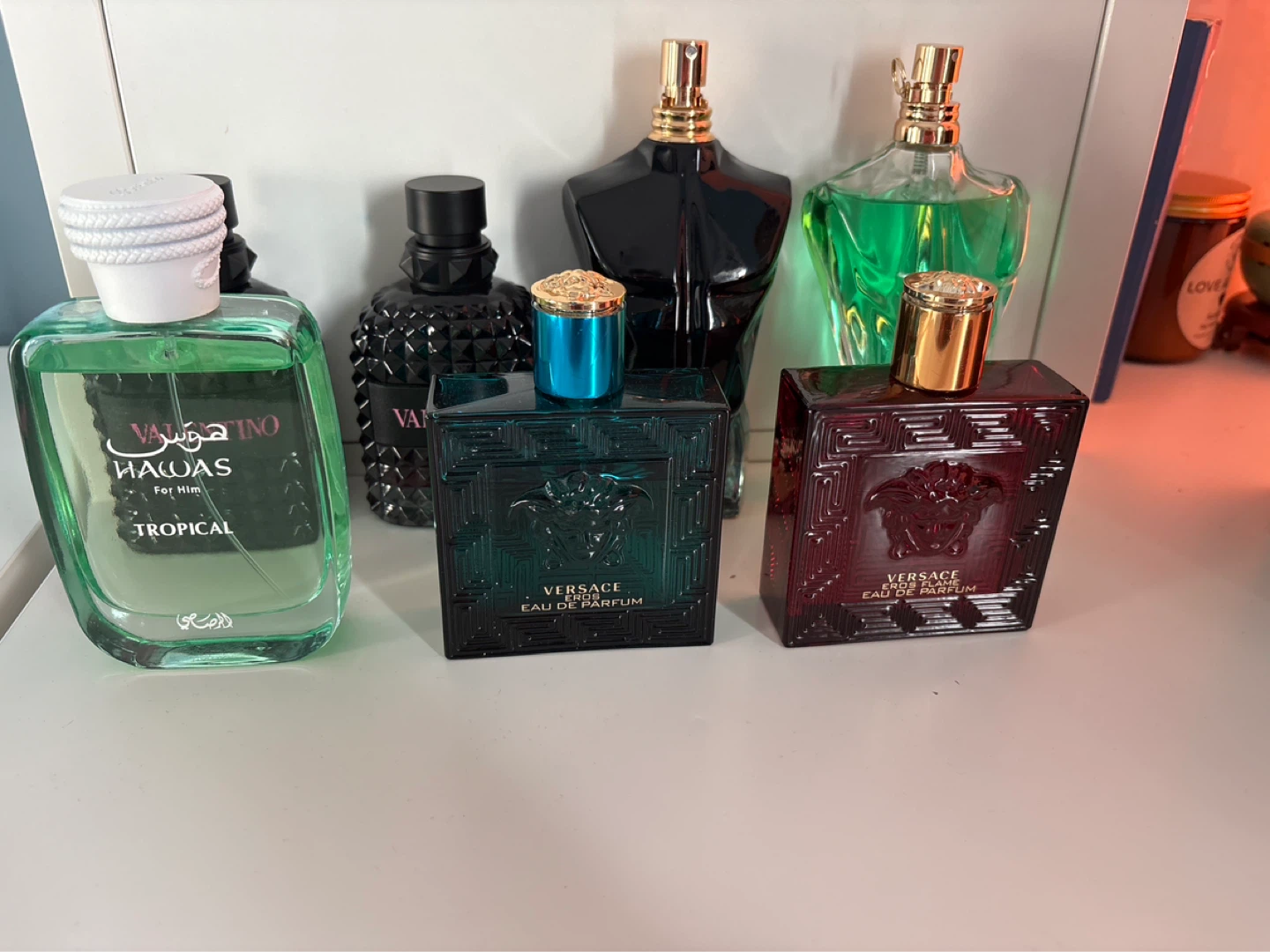 Versace Eros Eau de Parfum & Eros Flame Eau de Parfum Set