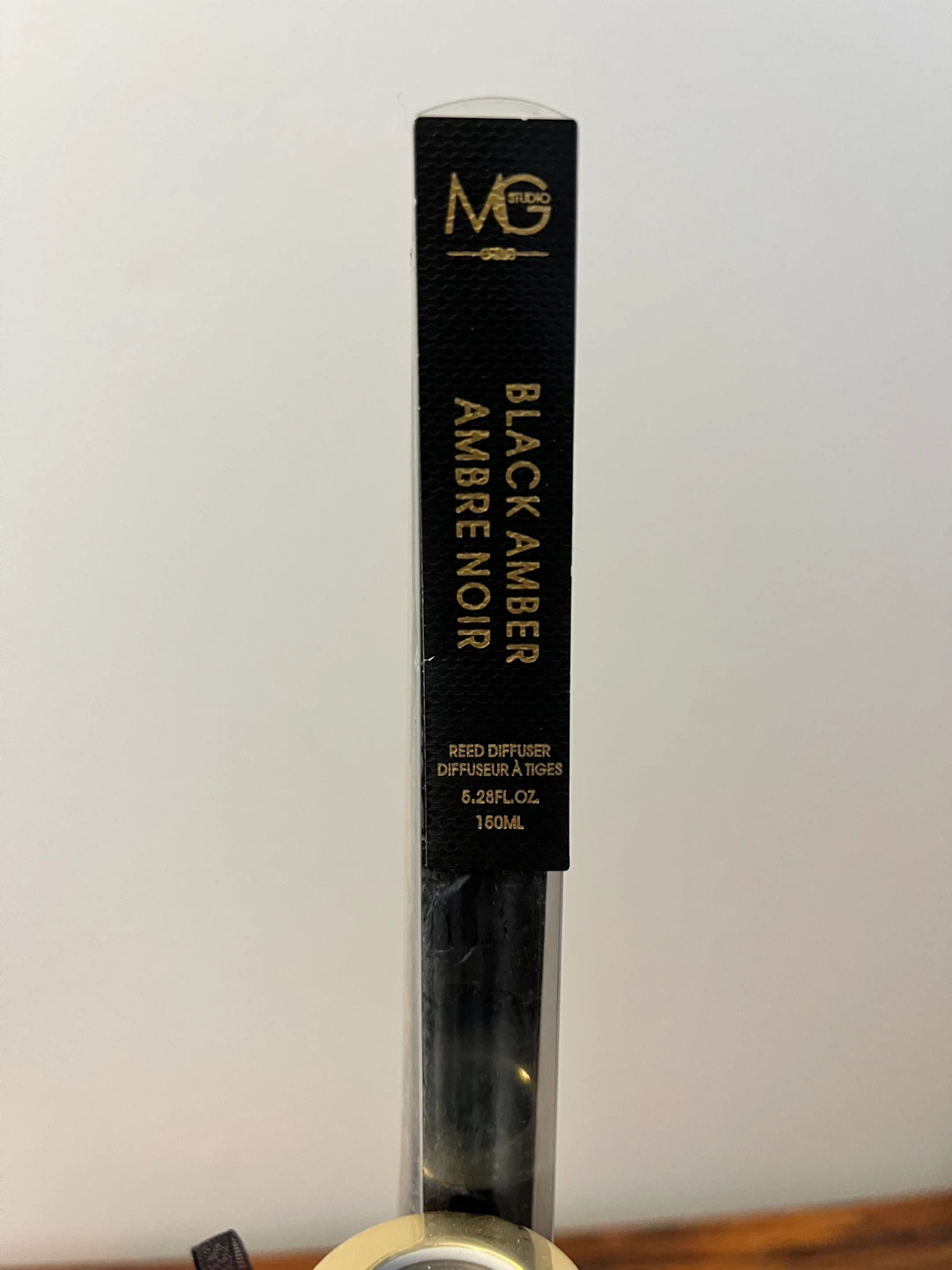MG Studio Black Amber Ambre Noir Reed Diffuser 6.28 fl oz - photo 2
