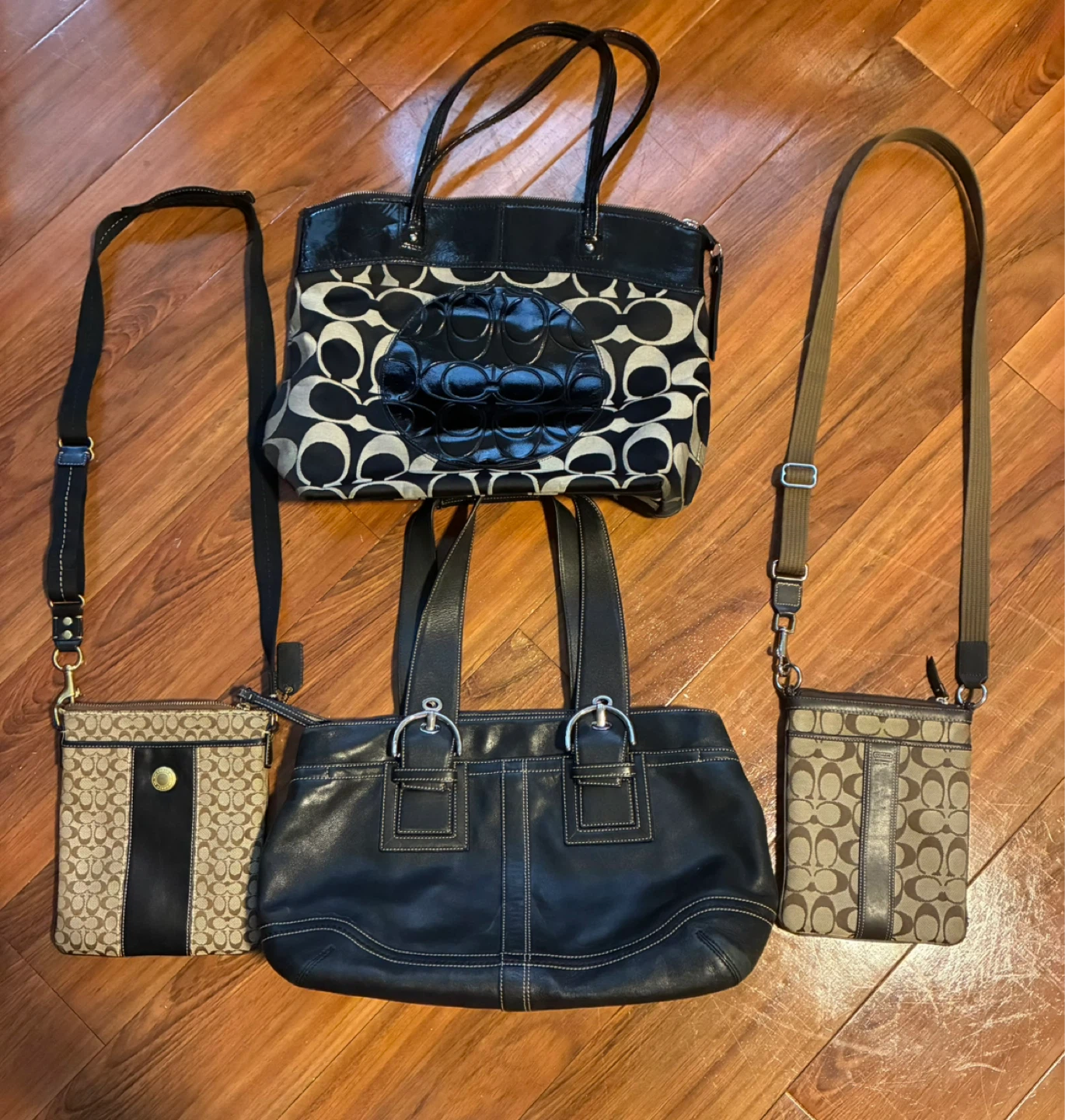 Coach Handbags Lot of 4 ($250 for all!)