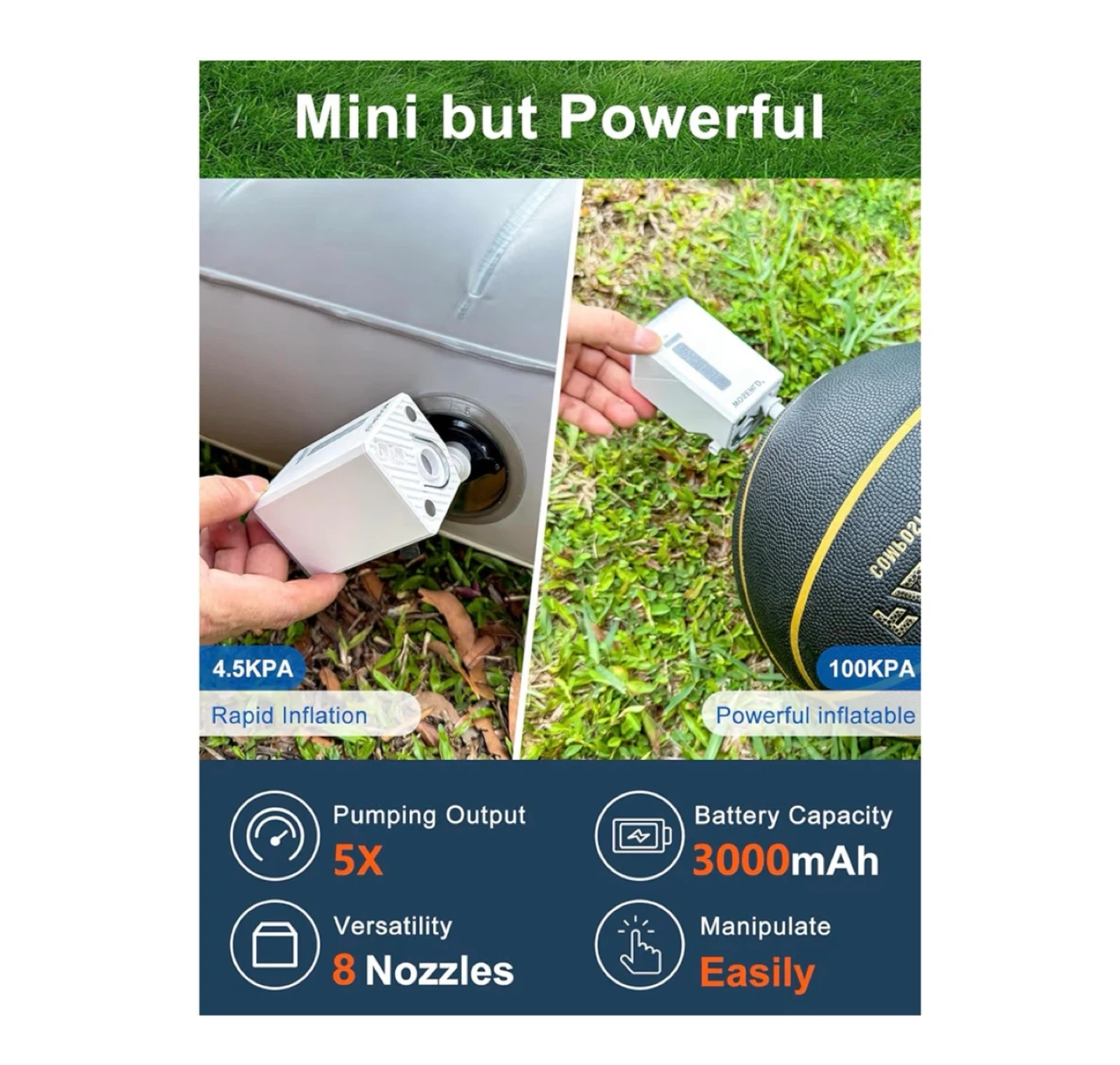 Brand new Portable Air Pump for Inflatables - photo 3
