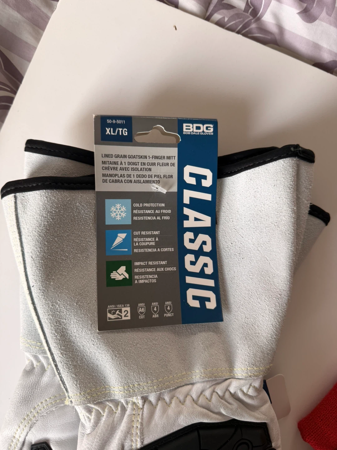 BDG Bob Dale Classic Goatskin Gloves & Neck Warmers - photo 5