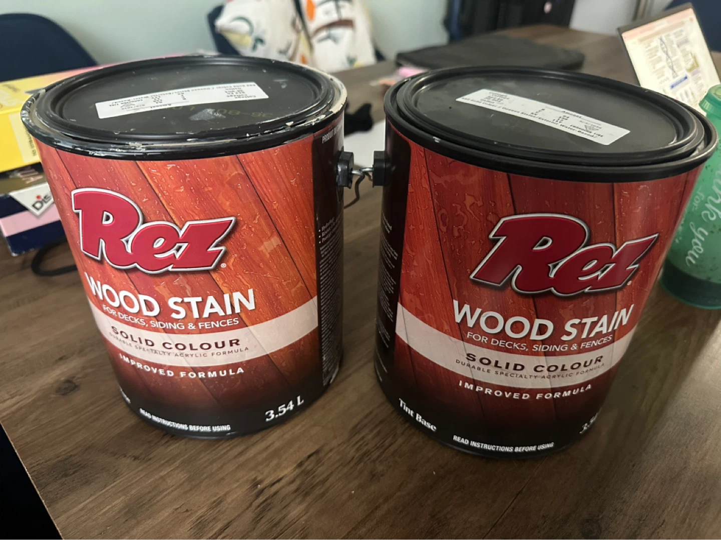 Rez Wood Stain Solid Colour Cottage - 3.54 L