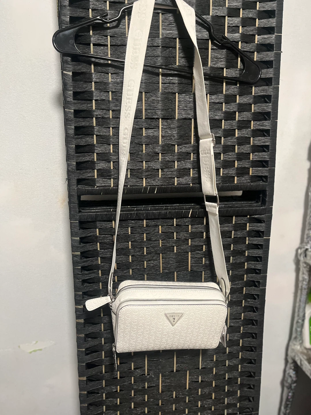 Guess White Crossbody Bag