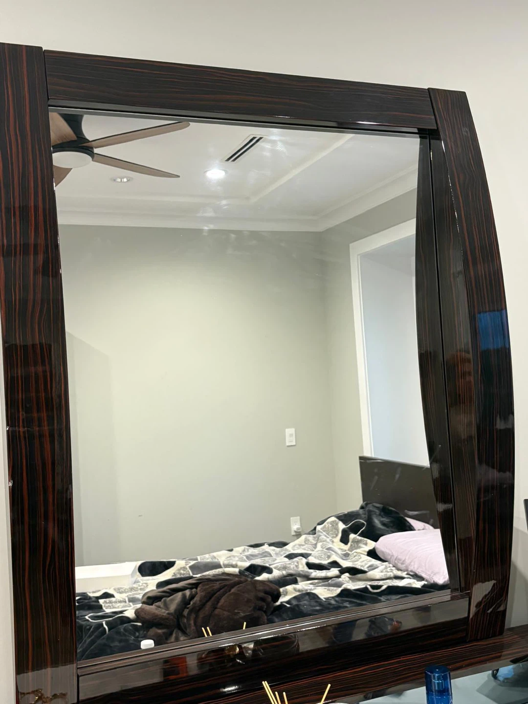Modern 6 drawer dresser with removable mirror - photo 2