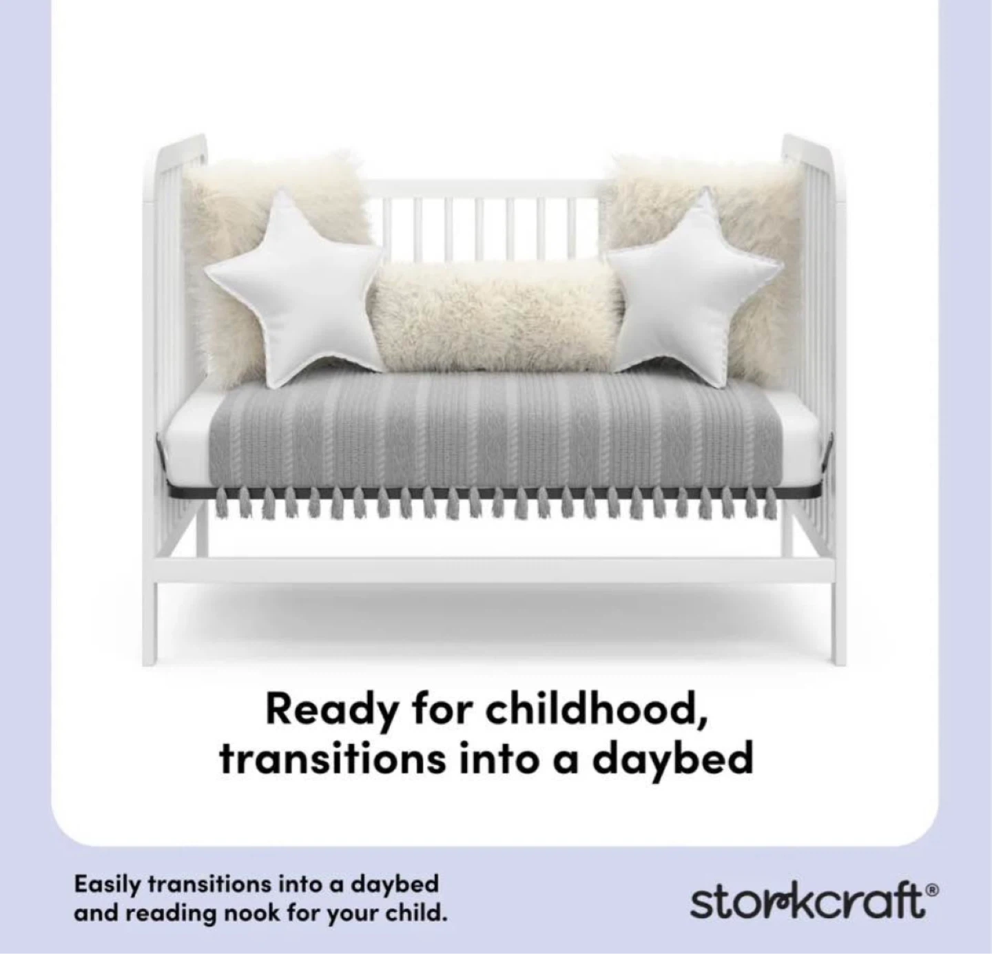 Storkcraft Wooden Convertible Crib （nonwheels） - photo 3