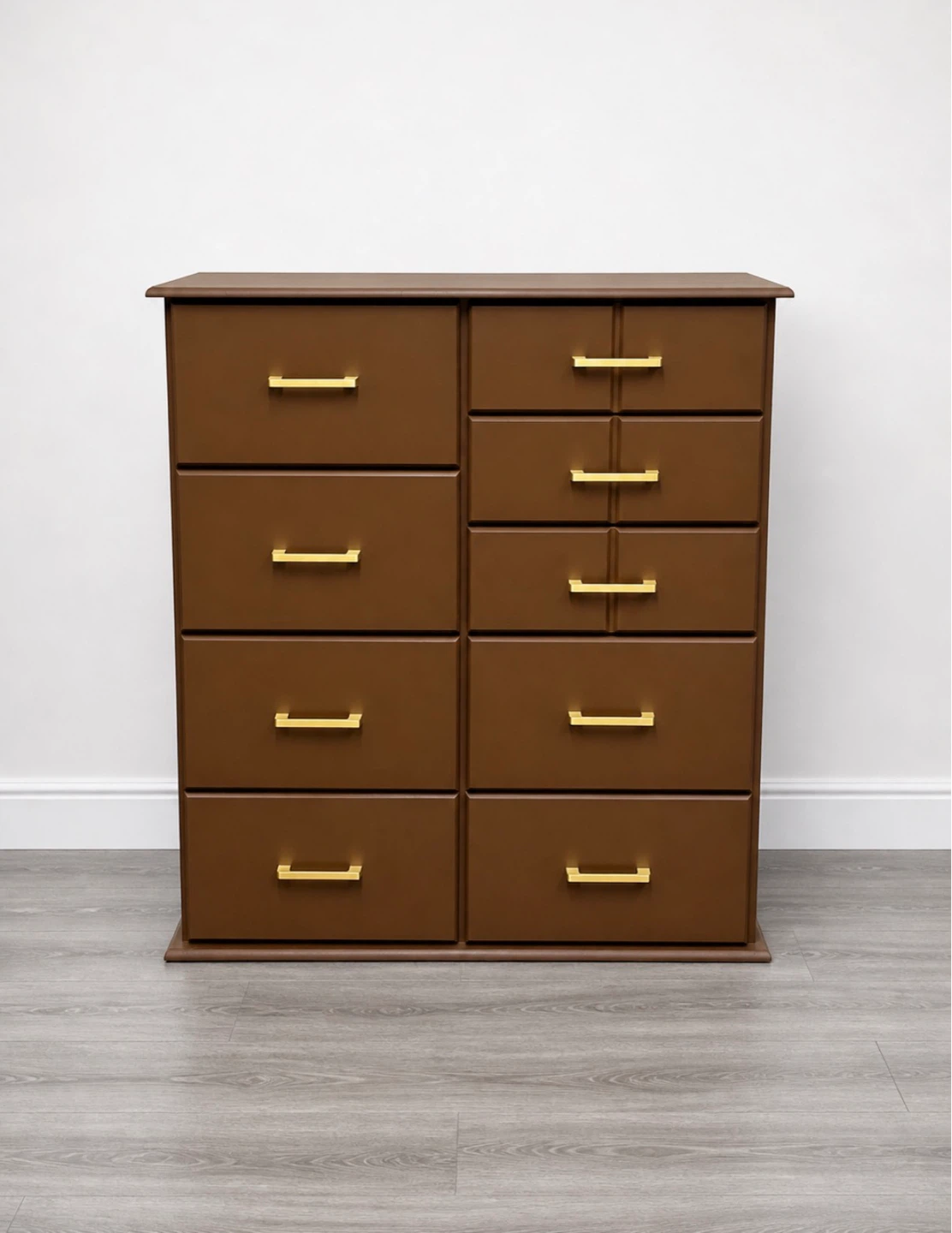 Pine wood brown dresser set for sale - photo 3