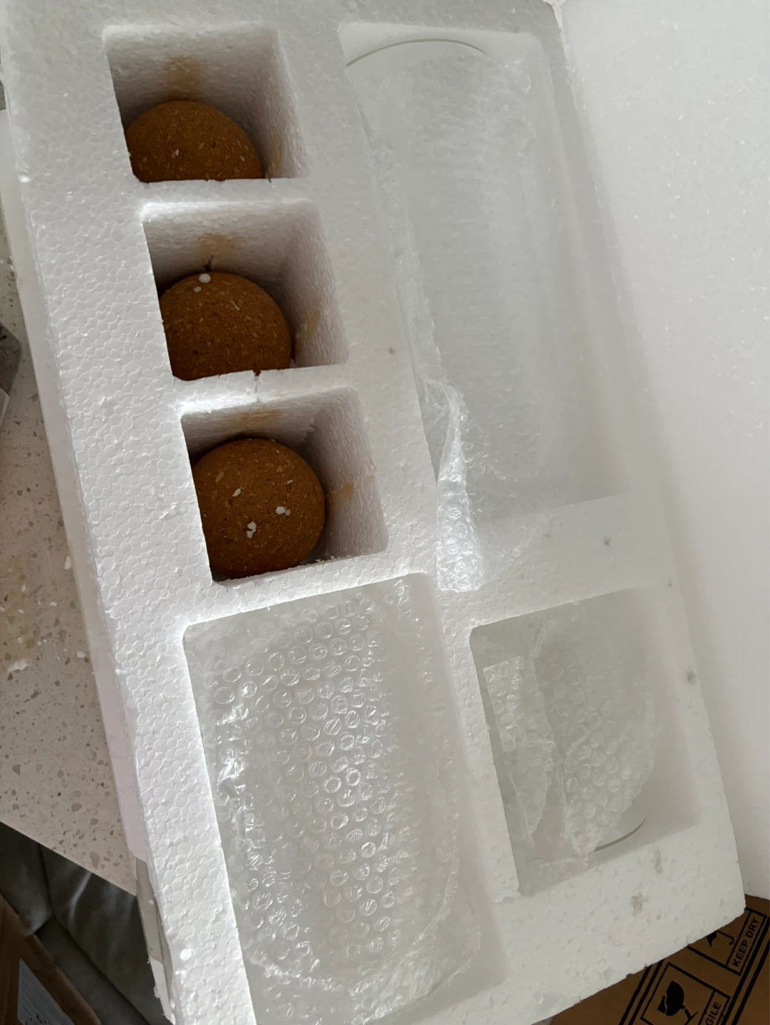 Glass Storage Jars with Cork Lids (Set of 3) - photo 3