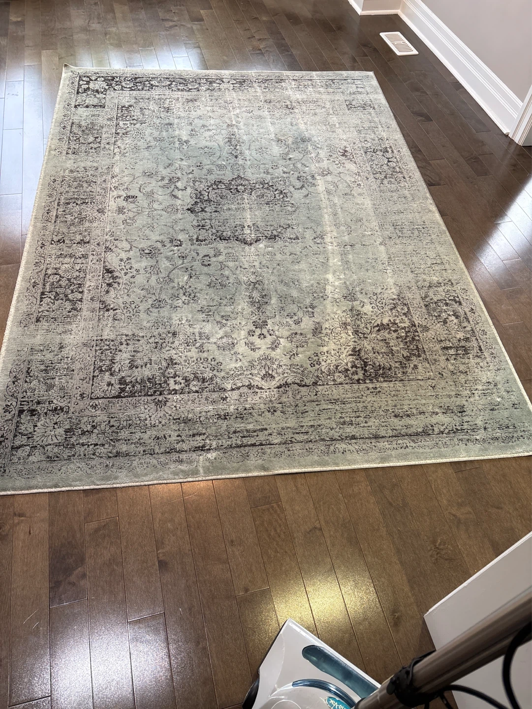 Distressed Medallion Area Rug - photo 2