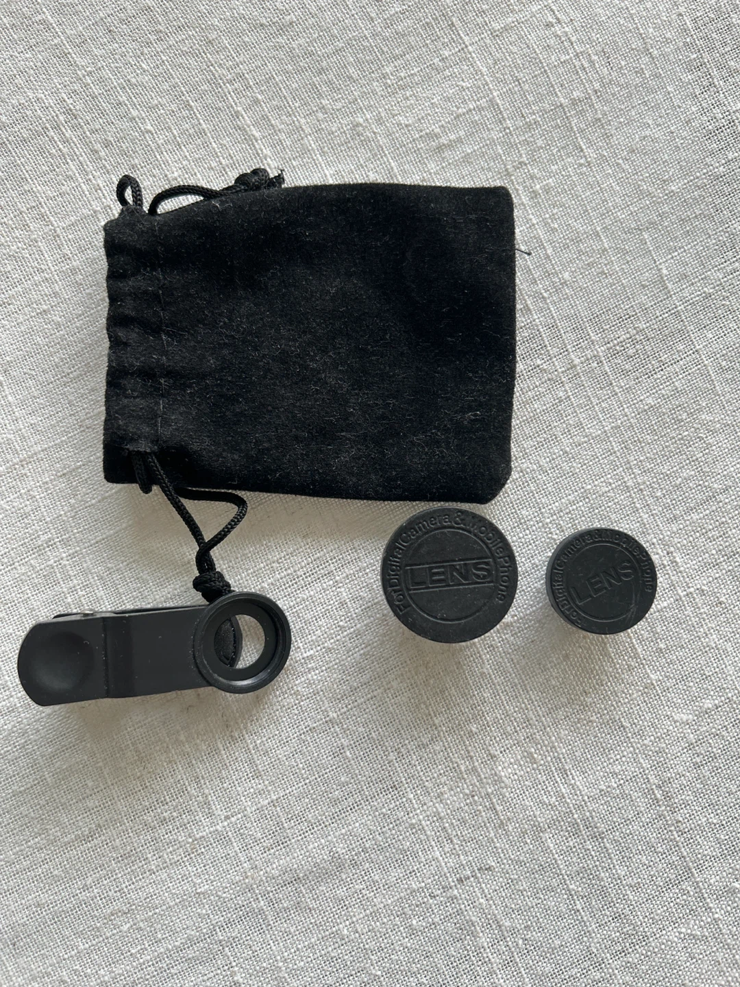 Clip-On Mobile Camera Lens Kit (Fish Eye, Wide Angle, Macro)