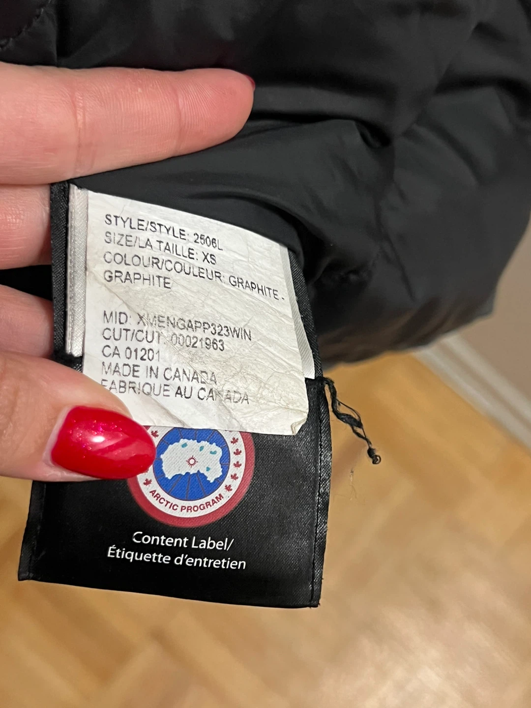 Canada Goose Graphite Parka - Women's XS - photo 4