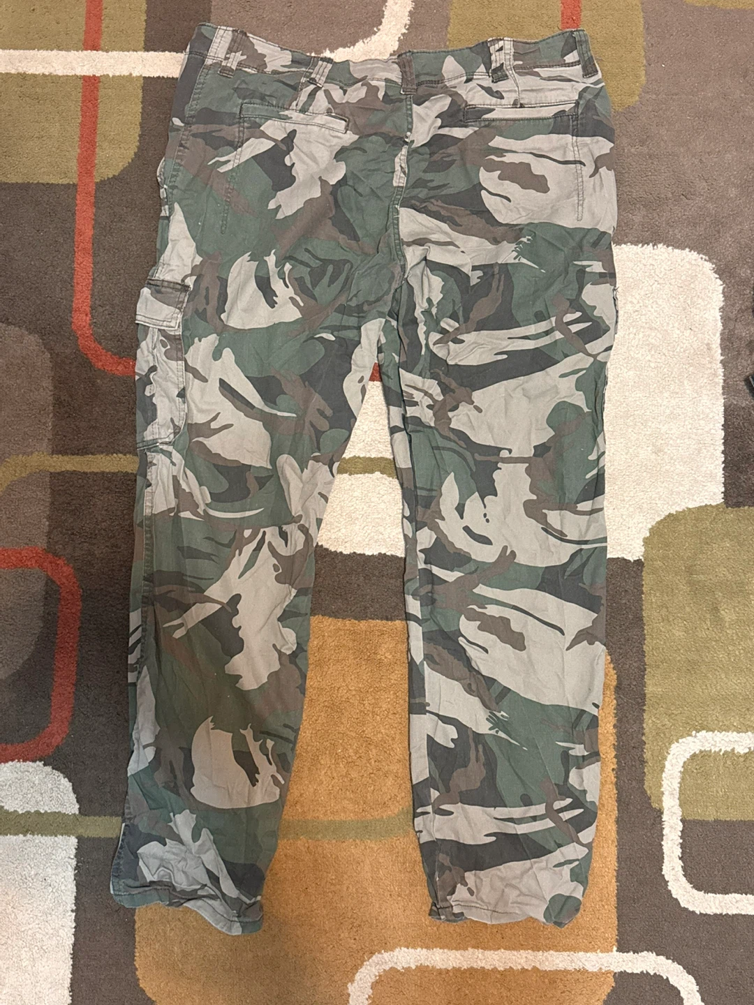 Camo Wrangler Cargo pants. Size 38 x 32” - photo 3