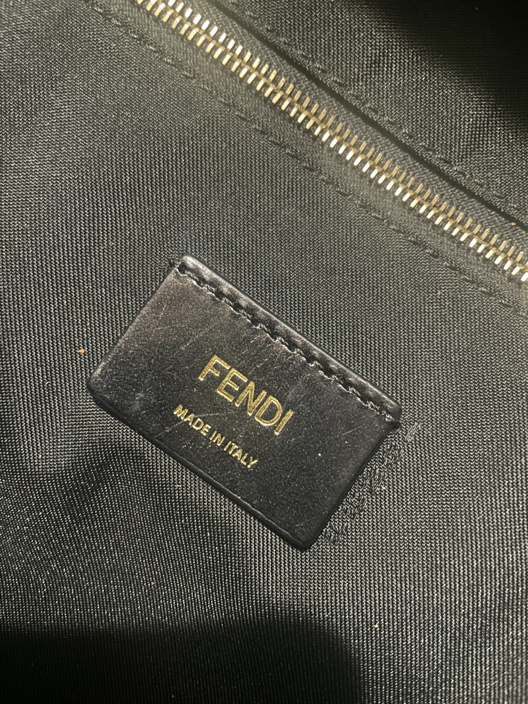 Fendi Monster Eyes Black Nylon Backpack - photo 5