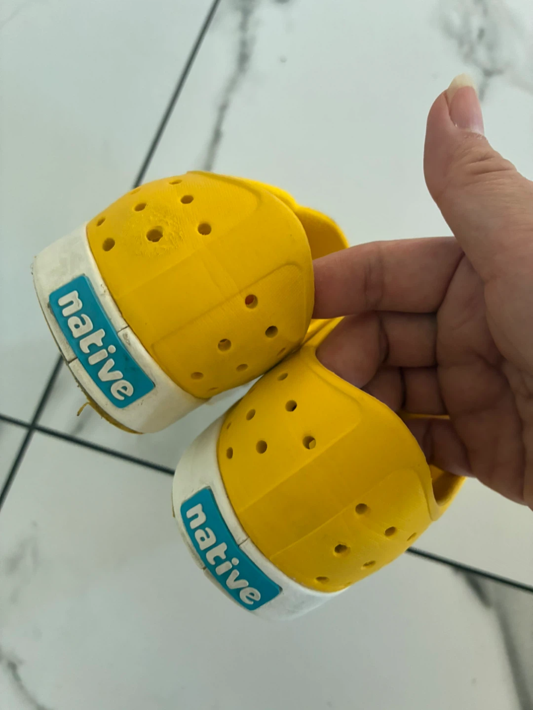 Native Yellow Slip-On Shoes - photo 3