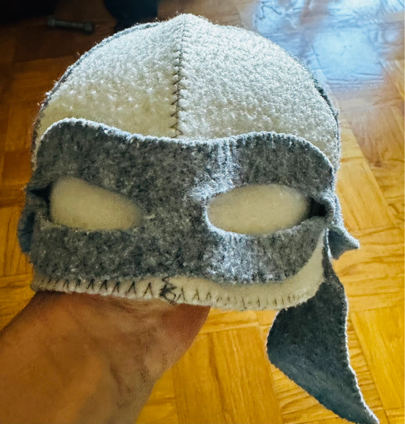Felt Hat with Ear Flaps for Sauna