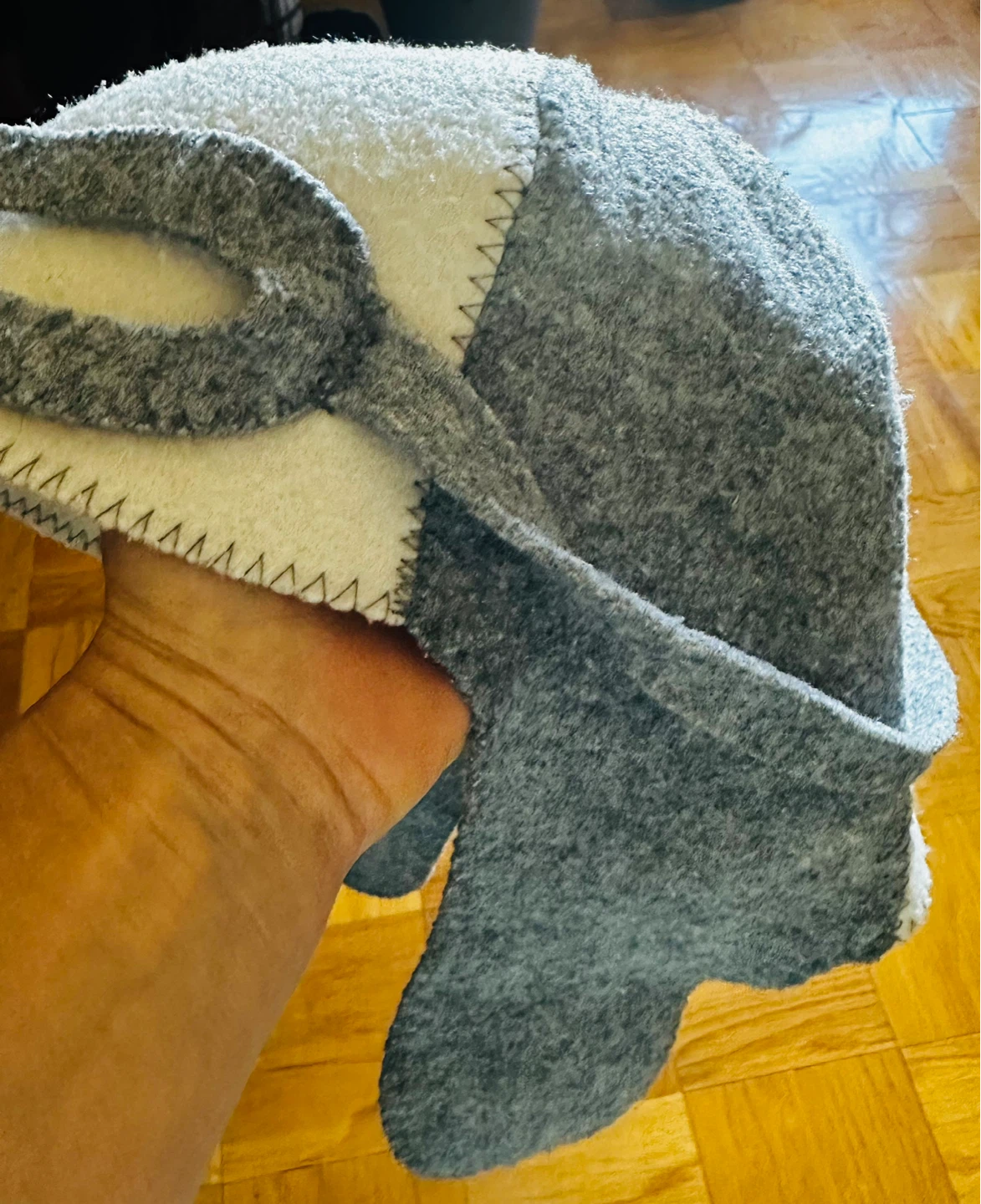 Felt Hat with Ear Flaps for Sauna - photo 2