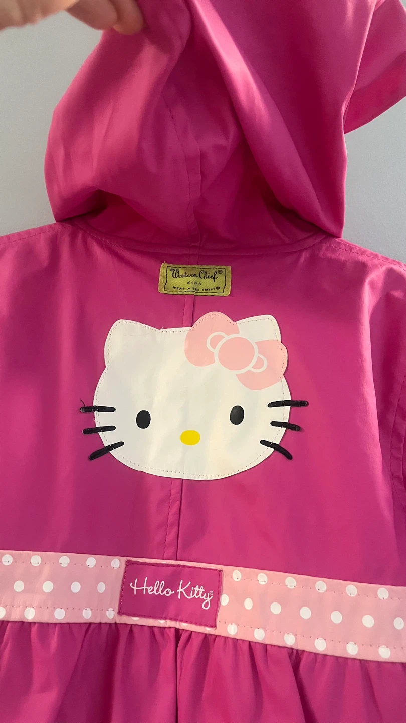 Western Chief Kids Hello Kitty Raincoat Size 5 - photo 3