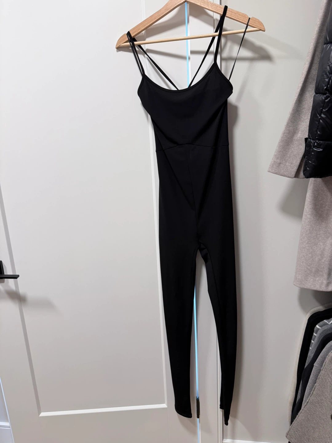 Black Spaghetti Strap Jumpsuit - photo 4