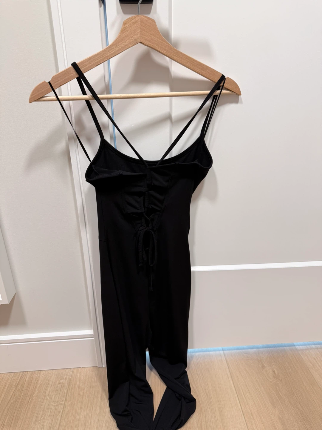 Black Spaghetti Strap Jumpsuit - photo 2