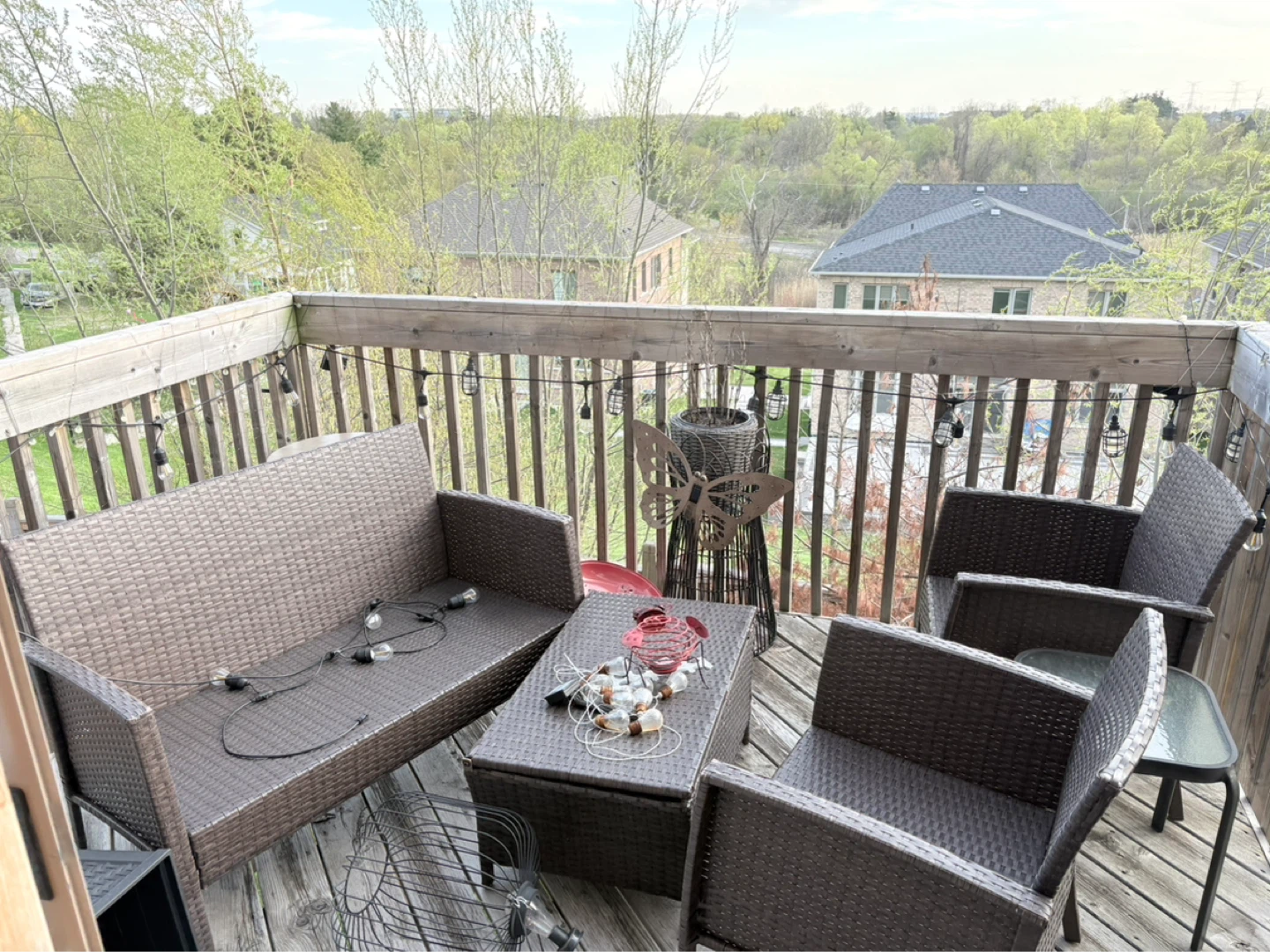 Hampton Bay - Wicker Patio Furniture Set