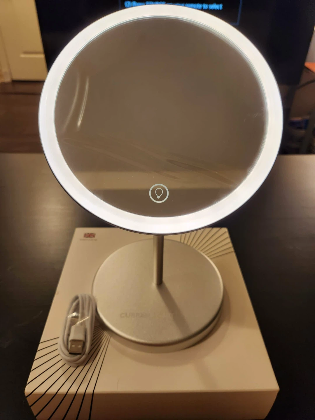 Curated Skin LED Lighted Makeup Mirror - photo 5