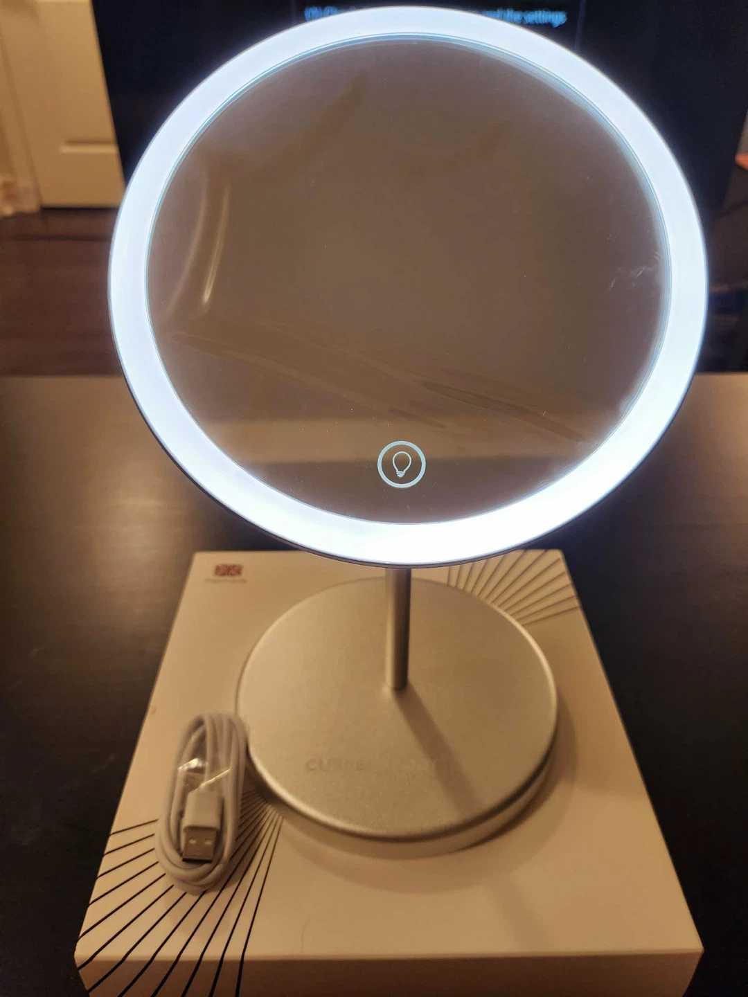 Curated Skin LED Lighted Makeup Mirror - photo 2
