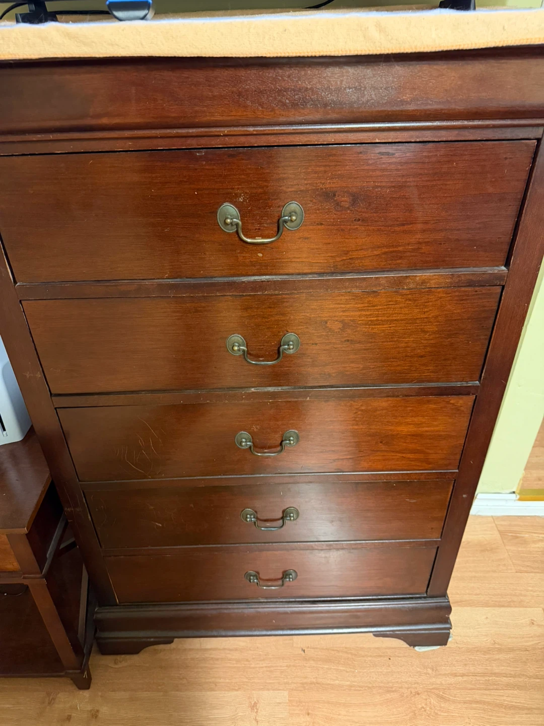 Dark Brown 5-Drawer Dresser - photo 5