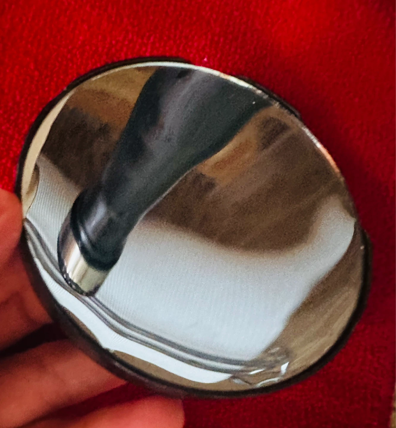 Set of 2 Small Round and Oval Mirrors - photo 4